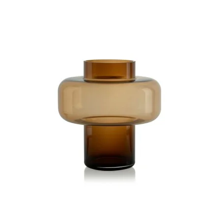 Vase Alexandra House Living Brown Glass 24 x 24 x 24 cm by Alexandra House Living, Vases - Ref: D1634887, Price: 61,00 €, Dis...