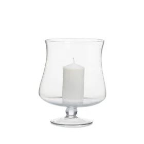 Candleholder Alexandra House Living Naomi Transparent Glass 21 x 25 x 21 cm by Alexandra House Living, Candelabras and candle...