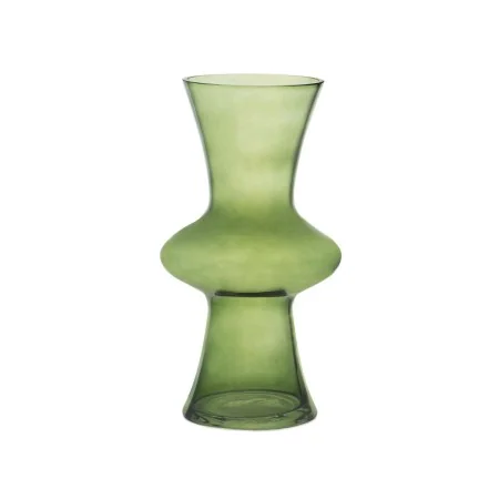 Florero Alexandra House Living Verde Cristal 16 x 30 x 16 cm de Alexandra House Living, Macetas para flores - Ref: D1634891, ...