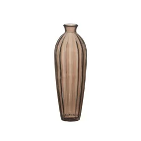 Vase Alexandra House Living Dala Marron verre recyclé 11 x 30 x 11 cm de Alexandra House Living, Vases - Réf : D1634894, Prix...