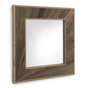 Hanging mirror Alexandra House Living Natural 89 x 89 x 4 cm by Alexandra House Living, Wall-Mounted Mirrors - Ref: D1635134,...