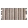 Tapete Alexandra House Living Castanho Riscas 120 x 60 x 1 cm de Alexandra House Living, Tapetes - Ref: D1635181, Preço: 27,0...