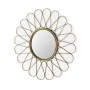 Miroir suspendu Alexandra House Living Doré 100 x 100 x 2 cm de Alexandra House Living, Miroirs muraux - Réf : D1635248, Prix...