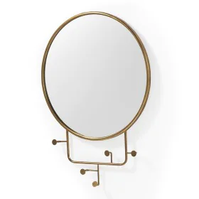 Hanging mirror Alexandra House Living Golden 76 x 104 x 6 cm by Alexandra House Living, Wall-Mounted Mirrors - Ref: D1635250,...