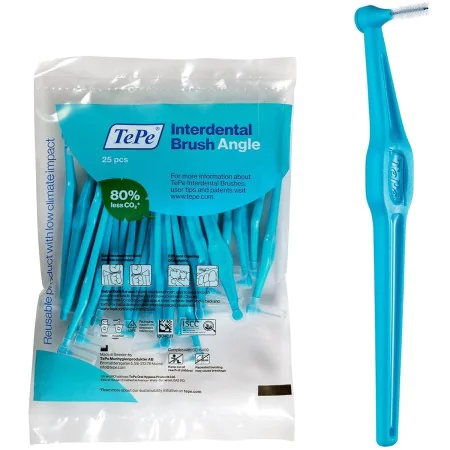 Interdental brushes Tepe Angle Blue 0,6 mm 25 Units by Tepe, Interdental Brushes - Ref: M0113463, Price: 18,65 €, Discount: %