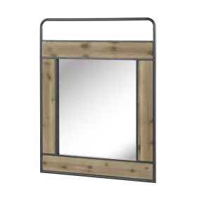 Miroir suspendu Alexandra House Living Naturel 80 x 100 x 5 cm de Alexandra House Living, Miroirs muraux - Réf : D1635318, Pr...