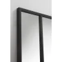 Hanging mirror Alexandra House Living Black 200 x 100 x 3 cm by Alexandra House Living, Wall-Mounted Mirrors - Ref: D1635562,...