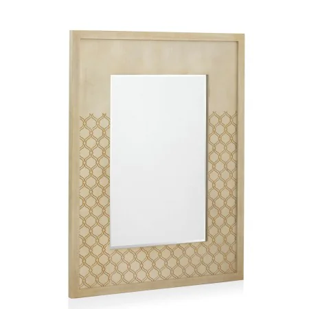 Specchio da parete Alexandra House Living Avorio 78 x 101 x 3 cm di Alexandra House Living, Specchi da parete - Rif: D1635696...