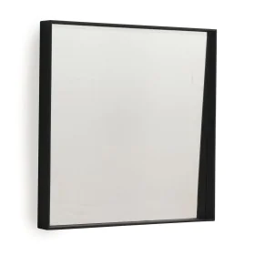 Espejo Colgante Alexandra House Living Negro 40 x 40 x 5 cm de Alexandra House Living, Espejos de pared - Ref: D1635853, Prec...