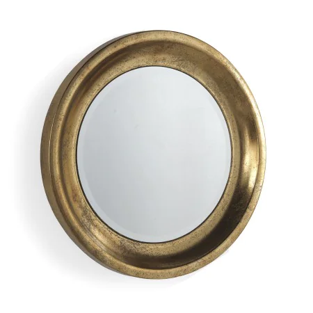 Hanging mirror Alexandra House Living Golden 71 x 71 x 6 cm by Alexandra House Living, Wall-Mounted Mirrors - Ref: D1635865, ...