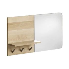 Miroir suspendu Alexandra House Living Naturel 35 x 65 x 11 cm Porte-manteau de Alexandra House Living, Miroirs muraux - Réf ...