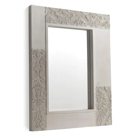 Hanging mirror Alexandra House Living White 80 x 100 x 5 cm by Alexandra House Living, Wall-Mounted Mirrors - Ref: D1635955, ...