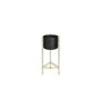 Planter with stand Alexandra House Living Black Golden Metal 27 x 65 x 27 cm by Alexandra House Living, Cachepots - Ref: D163...