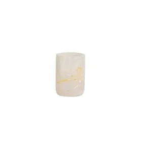 Toothbrush Holder Alexandra House Living Mother of pearl Polyresin 8 x 11 x 8 cm by Alexandra House Living, Stands and dispen...