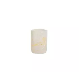 Toothbrush Holder Alexandra House Living Mother of pearl Polyresin 8 x 11 x 8 cm by Alexandra House Living, Stands and dispen...