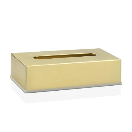 Caixa para lenços Alexandra House Living Aço inoxidável 25 x 6 x 13 cm de Alexandra House Living, Suportes e dispensadores - ...