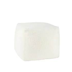 Pouf Alexandra House Living Blanc 50 x 40 x 50 cm Carré de Alexandra House Living, Poufs - Réf : D1636349, Prix : 135,62 €, R...