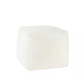 Puff Alexandra House Living Blanco 50 x 40 x 50 cm Cuadrado de Alexandra House Living, Puffs - Ref: D1636349, Precio: 135,62 ...