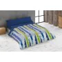 Juego de funda nórdica Hosteline URBAN Azul Cama de 180 260 x 240 cm 4 Piezas de Hosteline, Edredones y fundas para edredón -...