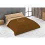 Parure de couette Hosteline LOGO Beige Lit king size 260 x 240 cm 4 Pièces de Hosteline, Couettes et housses de couette - Réf...