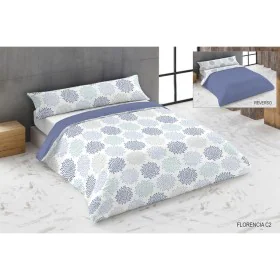 Duvet cover set Hosteline FLORENCIA Blue Super king 3 Pieces by Hosteline, Quilts and quilt covers - Ref: D2100908, Price: 19...