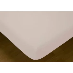 Fitted bottom sheet Hosteline MONACO LISO Pink by Hosteline, Sheets and pillowcases - Ref: D2101070, Price: 12,60 €, Discount: %