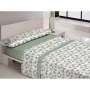 Jeu de draps Libela PIRINE LUARCA Vert Lit 1 persone de Libela, Draps et taies d'oreiller - Réf : D2102636, Prix : 15,09 €, R...