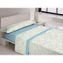 Jeu de draps Libela PIRINE SAONA Bleu Lit ½ persones de Libela, Draps et taies d'oreiller - Réf : D2102644, Prix : 20,05 €, R...