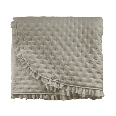 Bedspread (quilt) Pierre Cardin AROA Beige Single (2 Pieces) by Pierre Cardin, Blankets and bedcovers - Ref: D2102747, Price:...