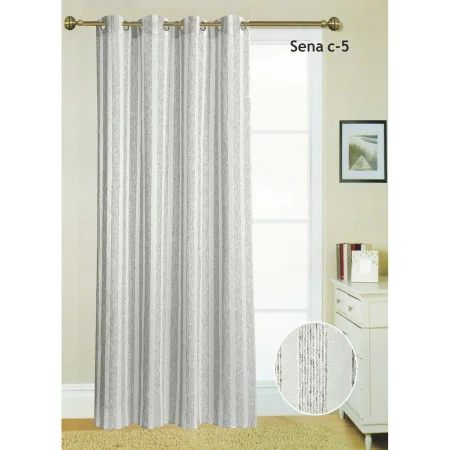 Vorhang Hosteline SENA Grau 140 x 260 cm von Hosteline, Vorhänge - Ref: D2102896, Preis: 14,99 €, Rabatt: %