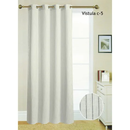 Tenda Hosteline VISTULA Grigio 140 x 260 cm di Hosteline, Tende classiche e drappeggi - Rif: D2102897, Prezzo: 16,26 €, Scont...