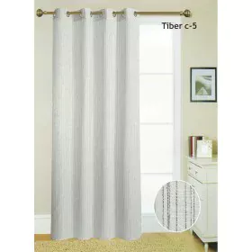 Cortina Hosteline TIBER Cinzento 140 x 260 cm de Hosteline, Cortinas - Ref: D2102900, Preço: 14,59 €, Desconto: %