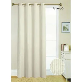 Cortina Hosteline ARNO Blanco Cálido 140 x 260 cm de Hosteline, Cortinas - Ref: D2102901, Precio: 16,26 €, Descuento: %