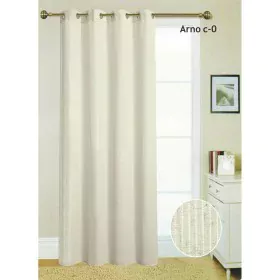 Cortina Hosteline ARNO Branco quente 140 x 260 cm de Hosteline, Cortinas - Ref: D2102901, Preço: 14,59 €, Desconto: %