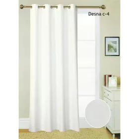 Cortina Hosteline DESNA Blanco 140 x 260 cm de Hosteline, Cortinas - Ref: D2102908, Precio: 14,99 €, Descuento: %