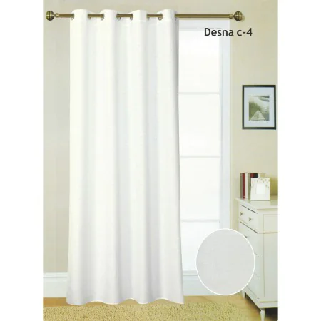 Tenda Hosteline DESNA Bianco 140 x 260 cm di Hosteline, Tende classiche e drappeggi - Rif: D2102908, Prezzo: 14,99 €, Sconto: %