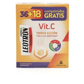 Vitamine C Leotron Orange Vitamine C 54 Unités de Leotron, Multi-vitamines et minéraux - Réf : M0118518, Prix : 14,44 €, Remi...