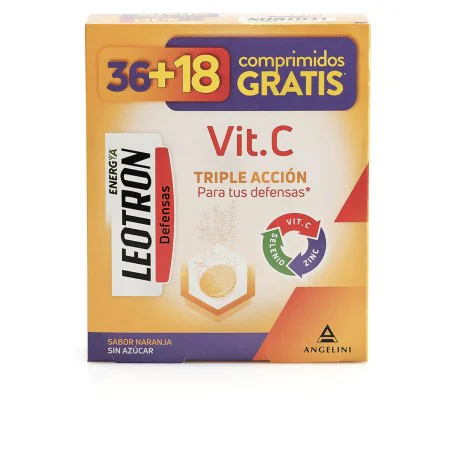 Vitamina C Leotron Laranja Vitamina C 54 Unidades de Leotron, Combinação de multivitaminas e minerais - Ref: M0118518, Preço:...