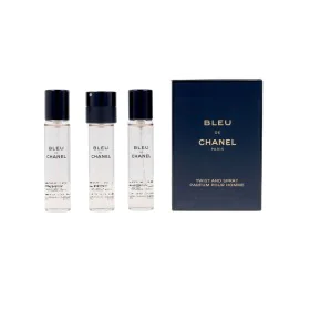 Parfum Homme Chanel Bleu de Chanel EDP 3 x 20 ml de Chanel, Eau de parfum - Réf : M0121293, Prix : 175,56 €, Remise : %