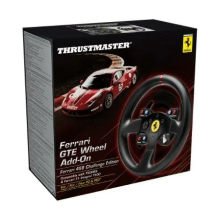 Volant pour voiture de course Thrustmaster Ferrari 458 Challenge Wheel Add-On de Thrustmaster, Accessoires - Réf : M0300048, ...