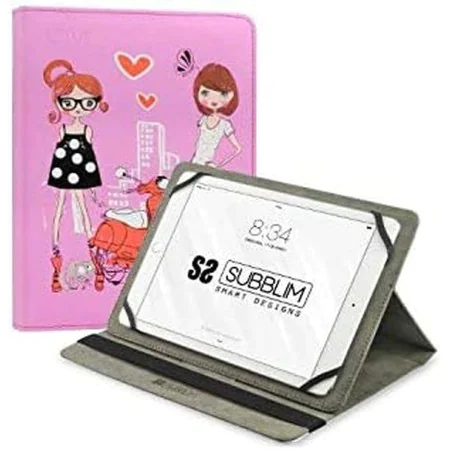 Capa para Tablet Subblim SUB-CUT-4TC004 Cor de Rosa de Subblim, Capas - Ref: M0300444, Preço: 15,91 €, Desconto: %