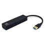 Hub USB Ewent EW1136 4 x USB 3.0 Negro 3600 W de Ewent, Hubs USB - Ref: M0304811, Precio: 17,40 €, Descuento: %