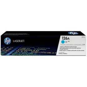 Tóner Original HP CE311A Cian de HP, Tóners y tinta de impresora - Ref: M0305257, Precio: 75,43 €, Descuento: %