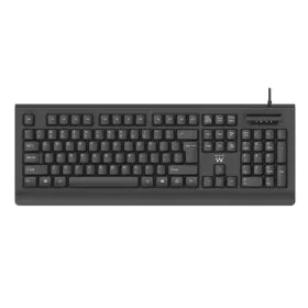 Teclado Ewent EW3286 Negro Qwerty Español QWERTY de Ewent, Teclados - Ref: M0307036, Precio: 31,42 €, Descuento: %