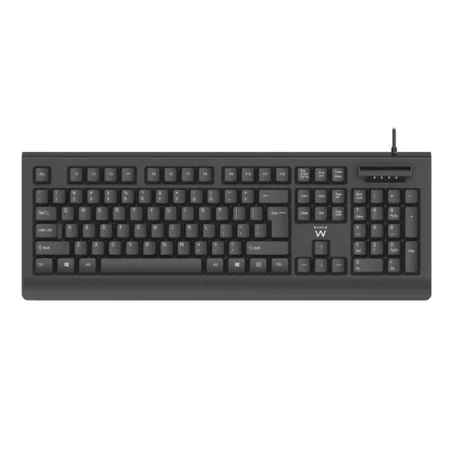 Tastatur Ewent EW3286 Schwarz Qwerty Spanisch QWERTY von Ewent, Tastaturen - Ref: M0307036, Preis: 29,42 €, Rabatt: %