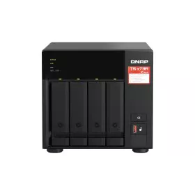 Almacenamiento en Red NAS Qnap TS-473A-SW5T Negro AMD Ryzen V1500B de Qnap, Almacenamiento conectado en red - Ref: M0308723, ...