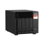 Almacenamiento en Red NAS Qnap TS-473A-SW5T Negro AMD Ryzen V1500B de Qnap, Almacenamiento conectado en red - Ref: M0308723, ...