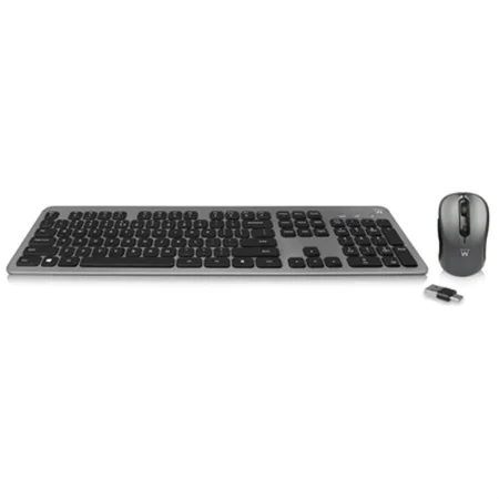 Tastatur mit Maus Ewent EW3272 Schwarz Qwerty Spanisch QWERTY von Ewent, Tastatur-Maus-Sets - Ref: M0310776, Preis: 31,00 €, ...