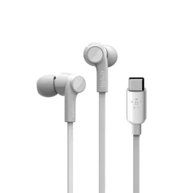 Auriculares com microfone Belkin ROCKSTAR Branco de Belkin, Auriculares e acessórios - Ref: M0311042, Preço: 17,84 €, Descont...