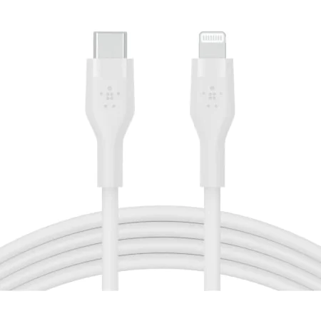 USB-C auf Lightning Verbindungskabel Belkin CAA009BT1MWH 1 m Weiß (1 Stück) von Belkin, USB-Kabel - Ref: M0312656, Preis: 50,...